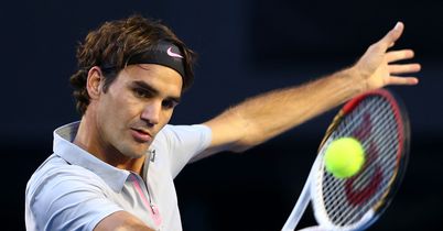Roger Federer: Far too strong for Tomic